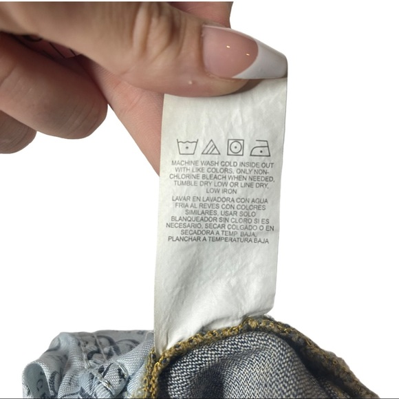 ROCK & REPUBLIC Indee Denim Crop Jeans 6 NWOT - Picture 8 of 8